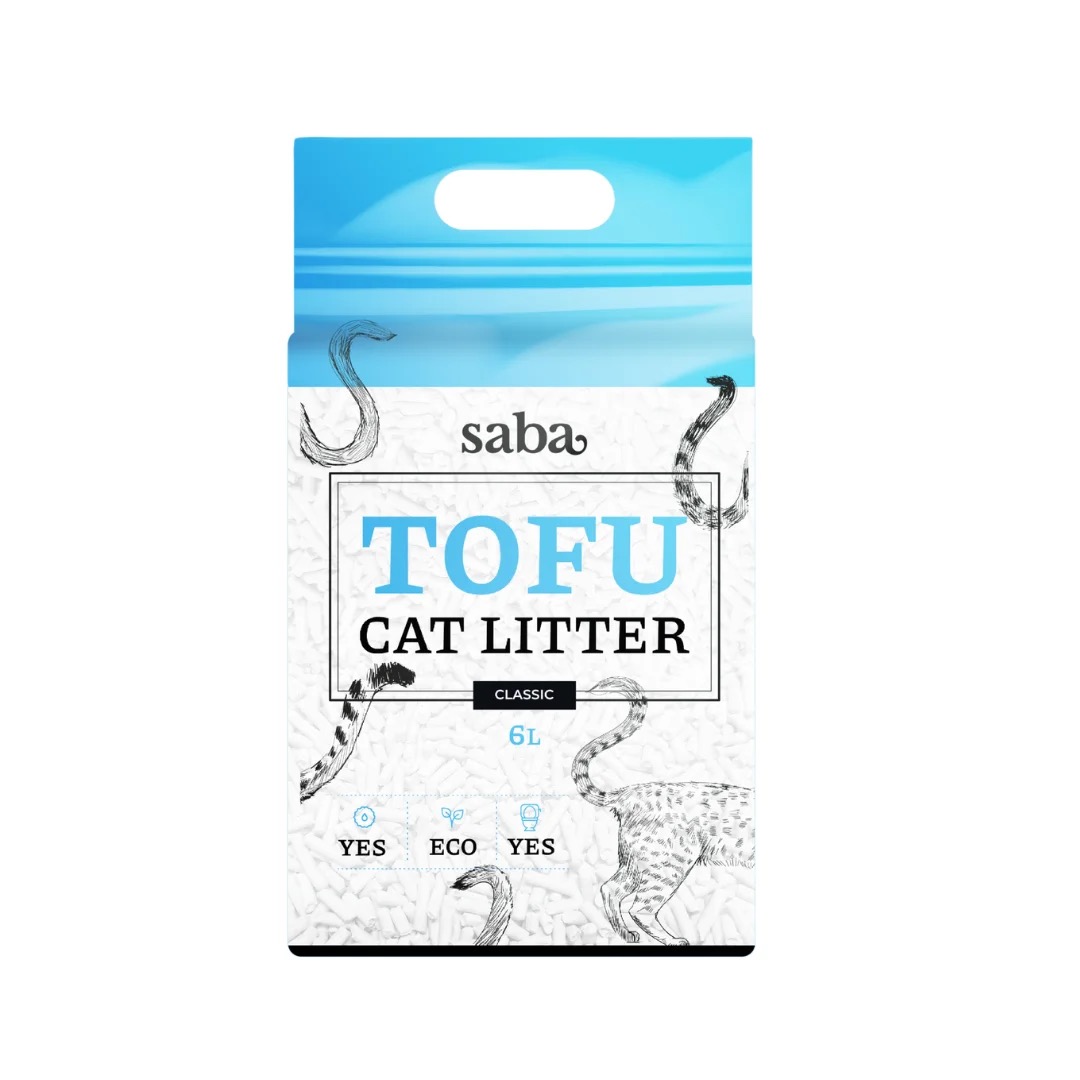 SABA lõhnatu tofu kassiliiv 6L