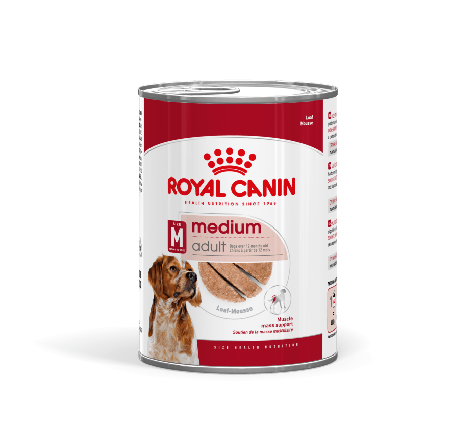 Royal Canin SHN Dog Medium Adult Loaf Can 410g