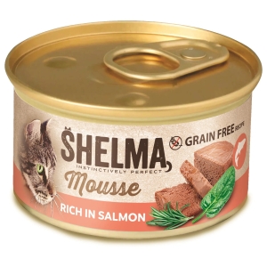 Shelma mousse konserv lõhe, spinati ja rosmariiniga 12x85g