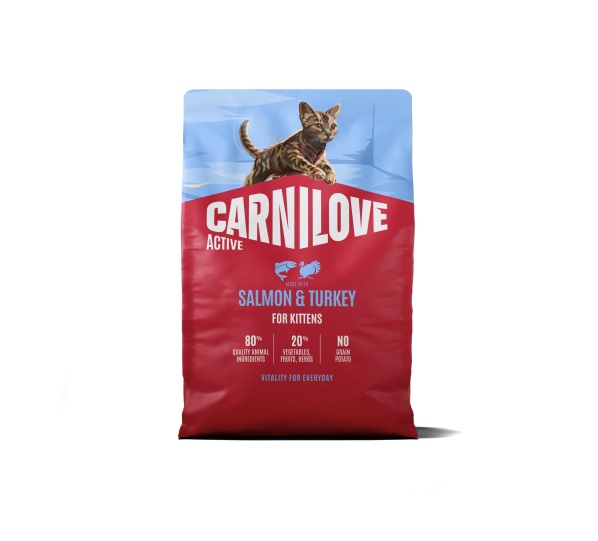 Carnilove Active Salmon & Turkey Kitten kassitoit 0,4kg