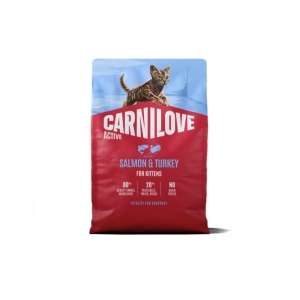 Carnilove Active Salmon & Turkey Kitten kassitoit 0,4kg