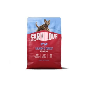Carnilove Active Salmon & Turkey Kitten kassitoit 2kg