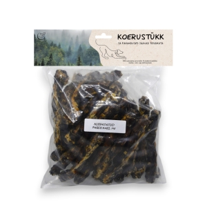 Koerustükk kuivatatud pardi kael koerale 1kg