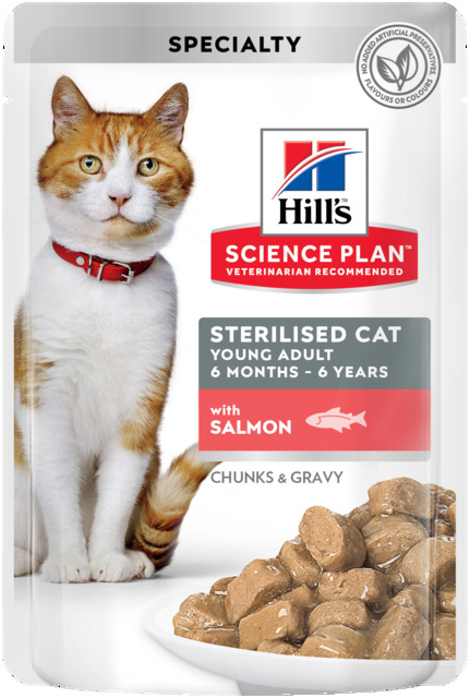 Hills kassi einekotike steril.lõhe 85g n12