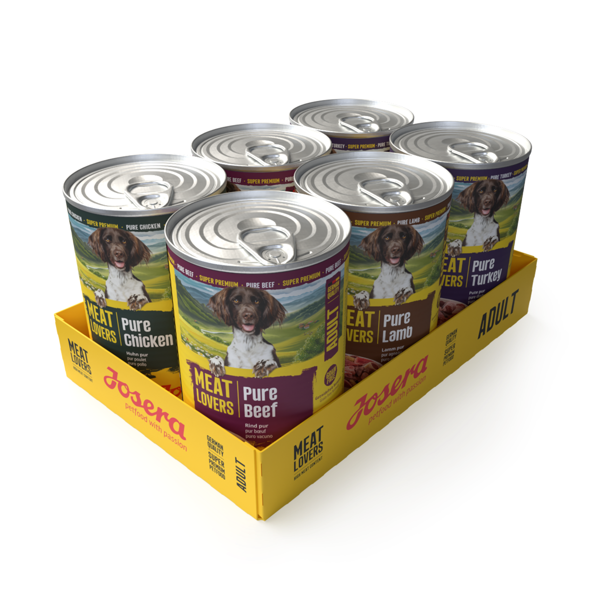 Josera Meat Lovers Pure Multipack 6x800g