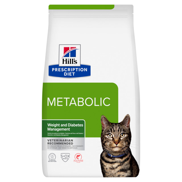 HILLS PD KASSI TÄISSÖÖT METABOLIC LÕHE 1,5KG
