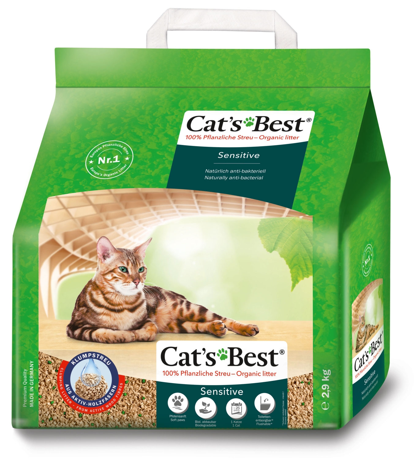KASSILIIV CATS BEST SENSITIVE 8L/2,9KG