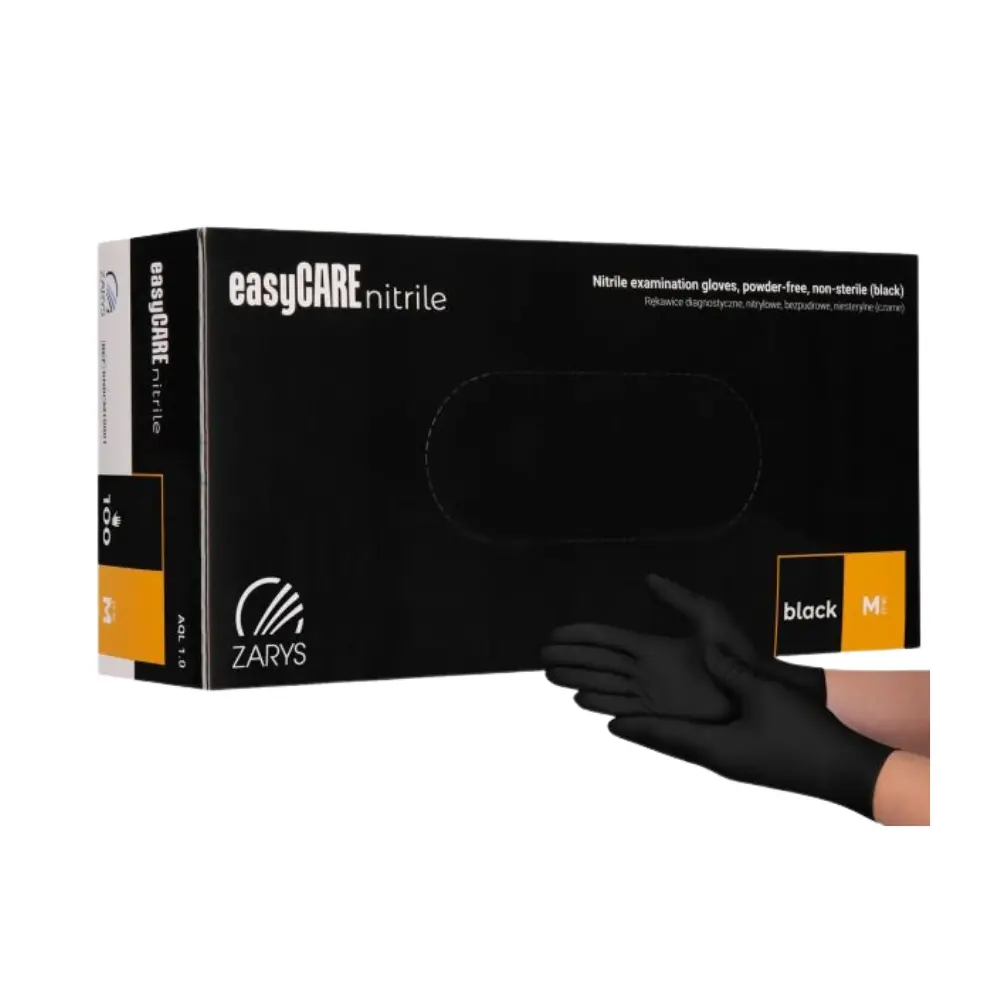 Zarys easyCARE nitriilkindad must M 100tk