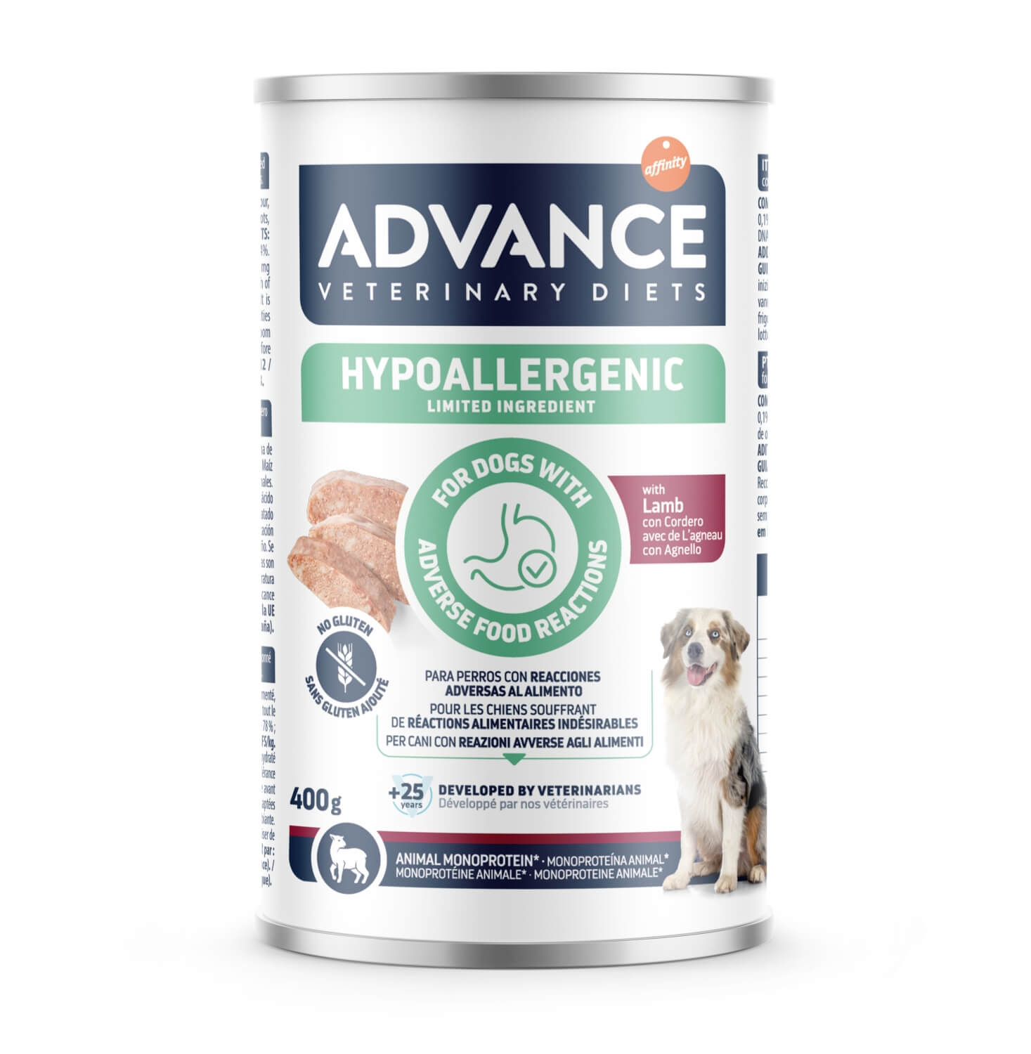 Advance Veterinary Diets Dog Hypoallergenic Lamb 400g