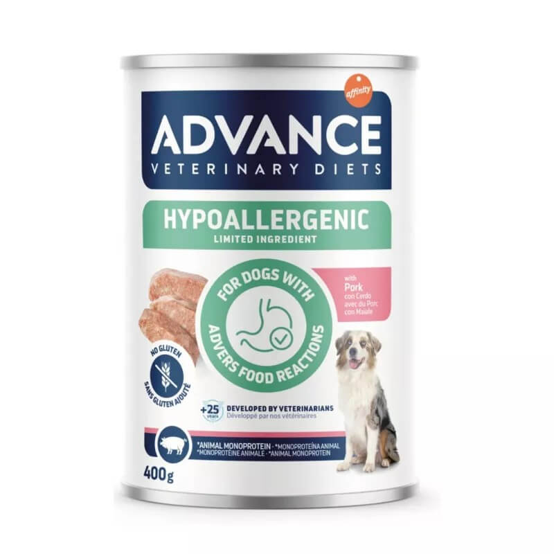 Advance Veterinary Diets Dog Hypoallergenic Pork 400g