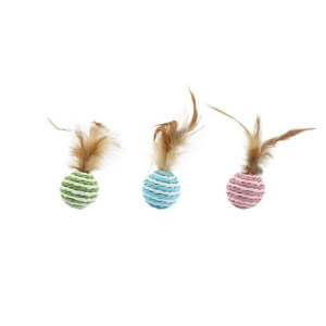 Bubu Pets sulega köispall kassile 4cm 1tk (assortii)
