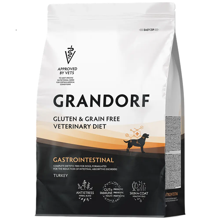 Grandorf Dog Vet Gastrointestinal Kalkun 1kg