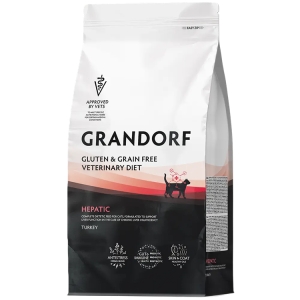 Grandorf Cat Vet Hepatic Kalkun 400g