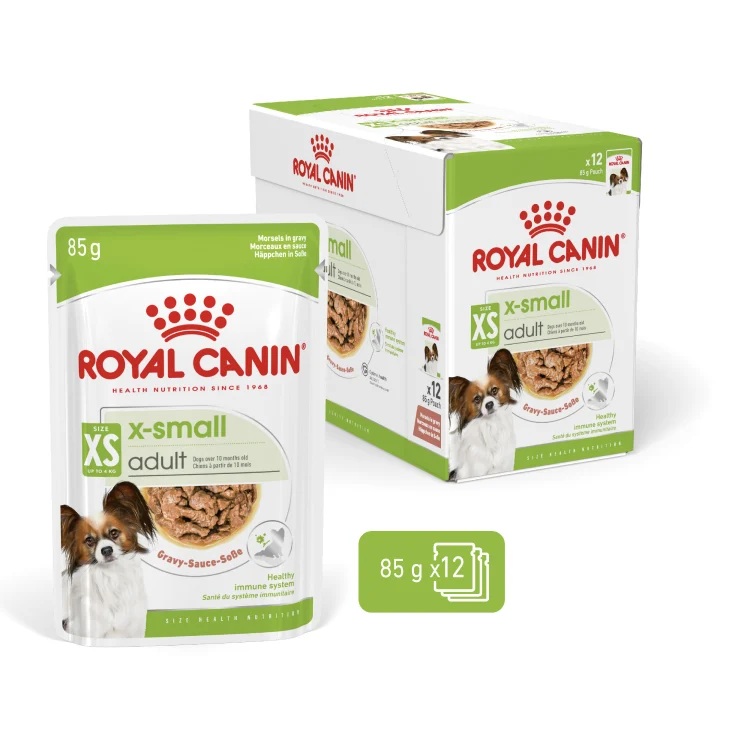 Royal Canin Dog X-Small Adult Gravy 12x85g