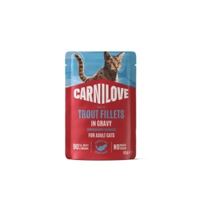 Carnilove Trout with Echinacea konserv täiskasvanud kassidele 85g