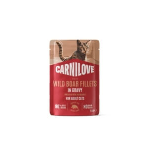 Carnilove Wild Boar Gravy with Chamomile märgtoit kassidele 85g