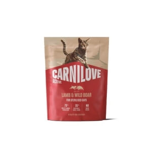 Carnilove Active Lamb & Wild Boar Adult Sterilised kassitoit 0,4kg