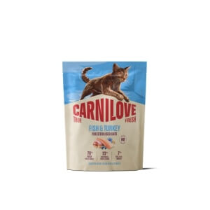 Carnilove True Fresh Fish & Turkey Adult Sterilised kassitoit 0,4kg