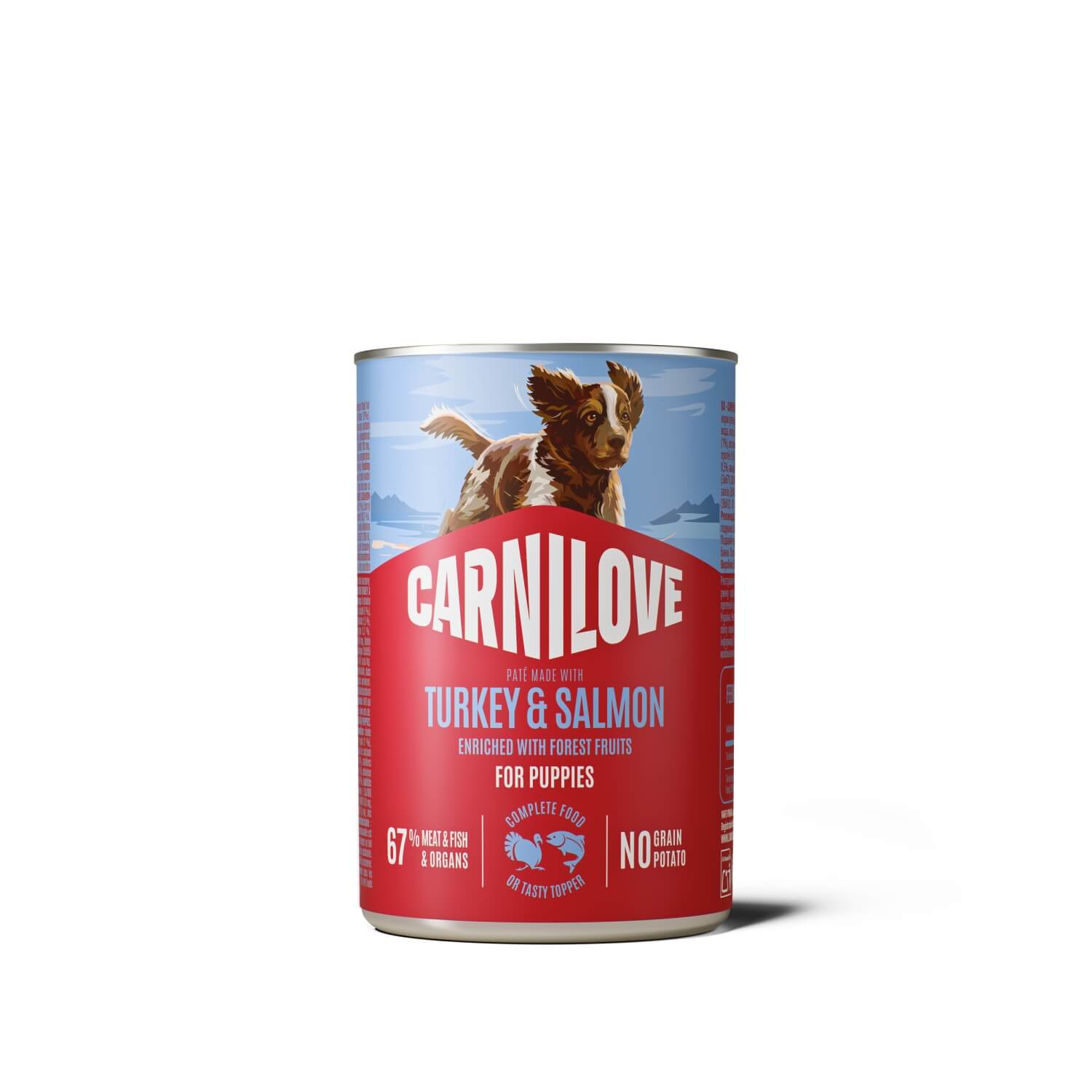 Carnilove Turkey & Salmon konserv kutsikatele 400g