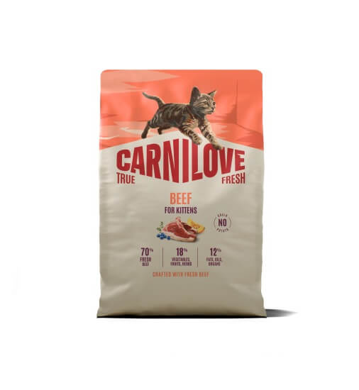 Carnilove True Fresh Beef Kitten kassitoit 2kg