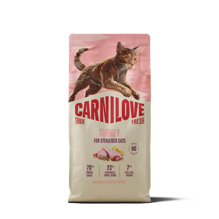 Carnilove True Fresh Turkey Sterilised kassitoit 6kg