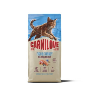 Carnilove True Fresh Fish & Turkey Sterilised kassitoit 6kg