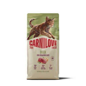 Carnilove True Fresh Duck Adult Sterilised kassitoit 6kg