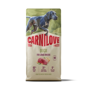 Carnilove True Fresh Duck Large Breed koeratoit 12kg