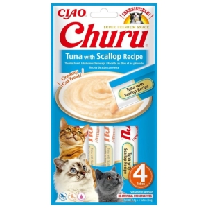 Churu Cat Tuna&Scallop 56g (4x14g)