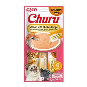 Churu Cat Salmon&Chicken 56g (4x14g)