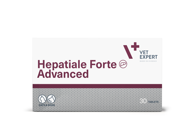 VETEXPERT HEPATIALE FORTE ADVANCED KASS JA KOER TBL N30