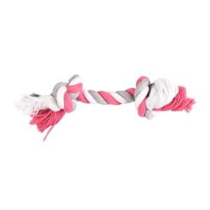 FLMG mänguasi koerale köis "Jim" 2 sõlmega fuksia S 507309