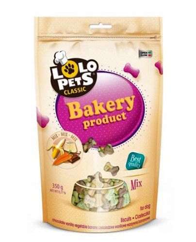 LOLO Pets küpsiste valik koertele Mix M 350g