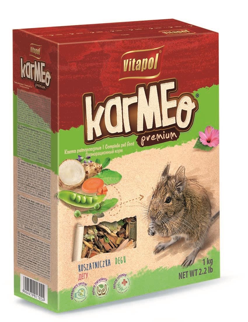 STANDARD carton complete food for degu 1000g