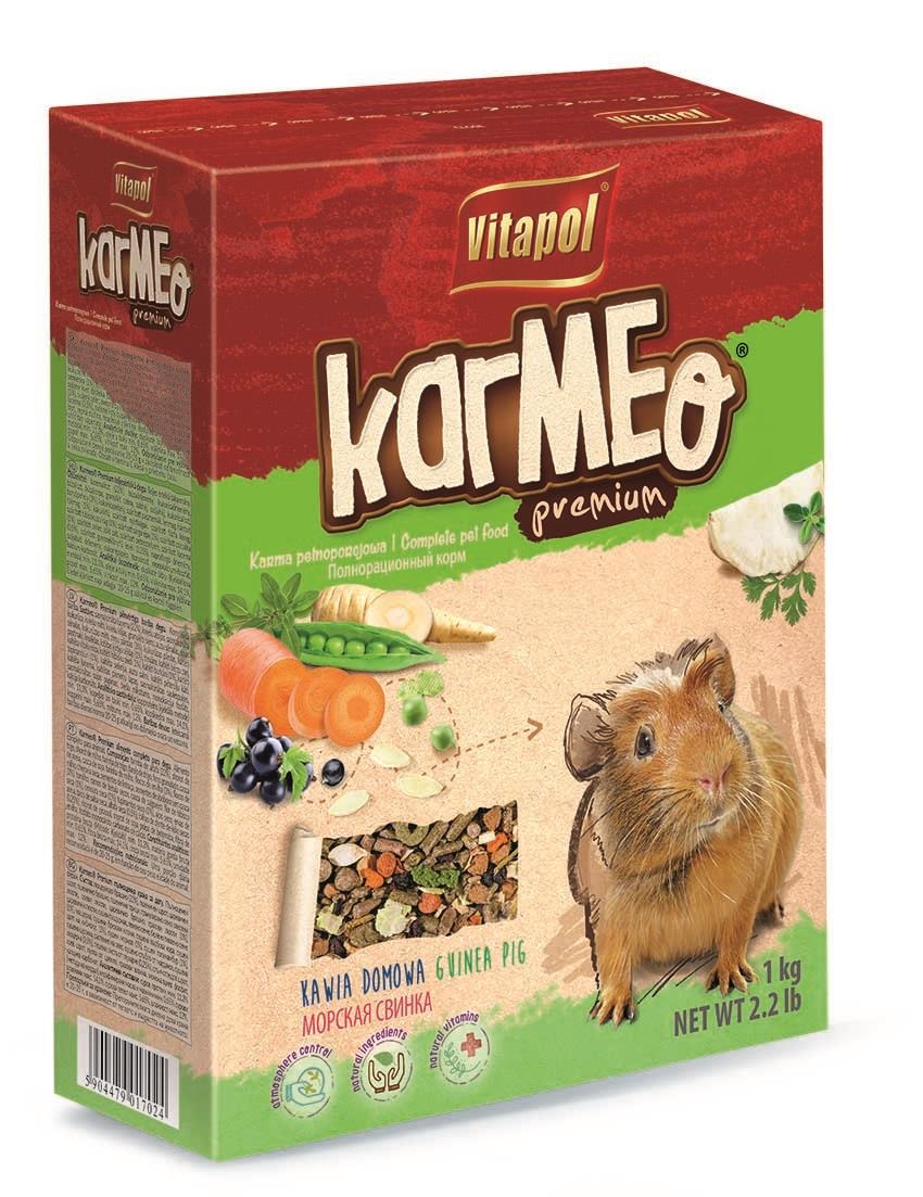 STANDARD carton complete food for cavia 1000g