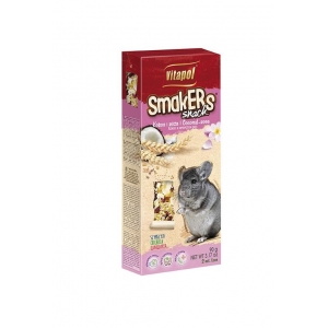 STANDARD Smakers coconut and rose petals for chinchilla 2pcs 90g