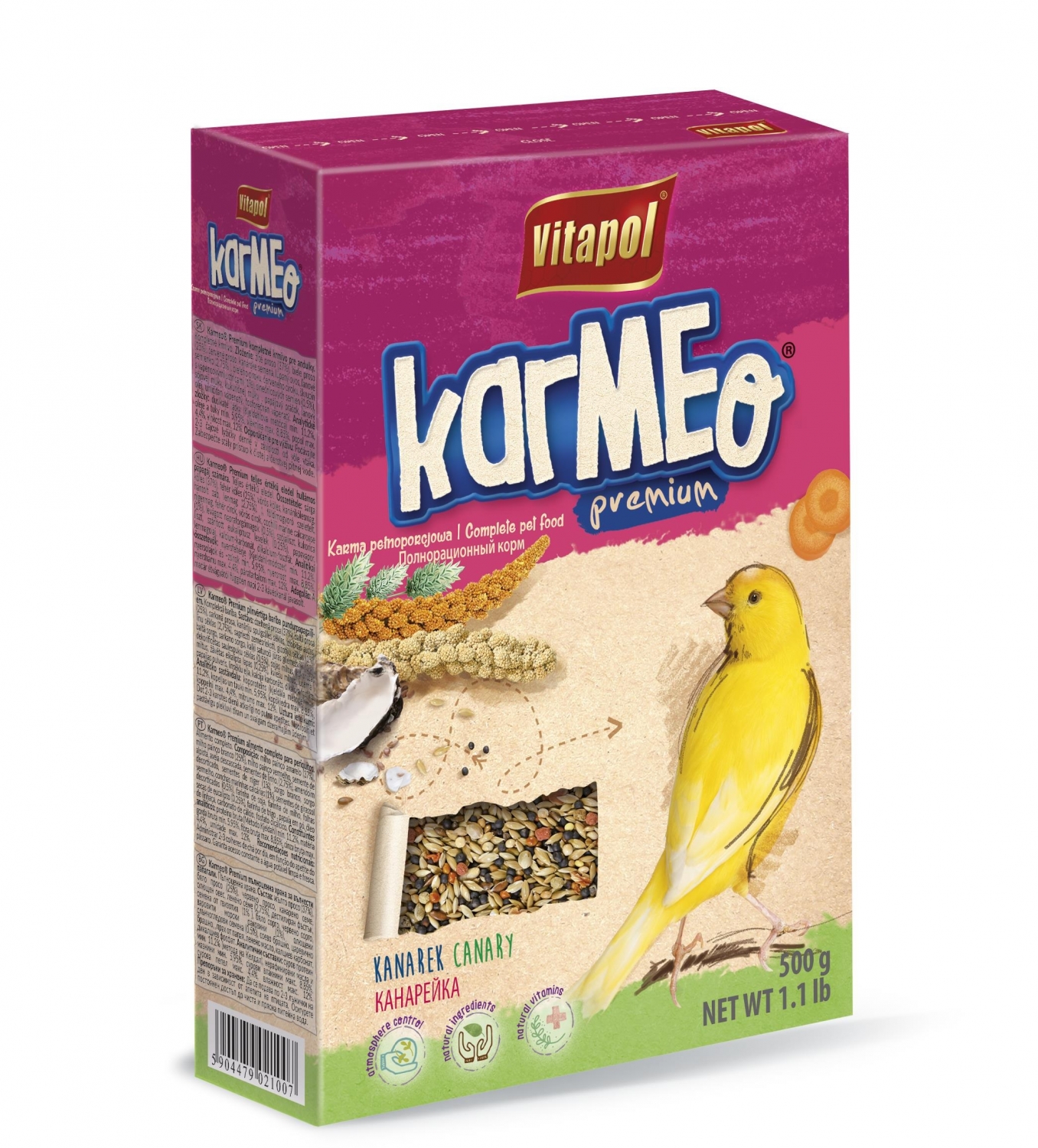 STANDARD carton complete food for canary 500g