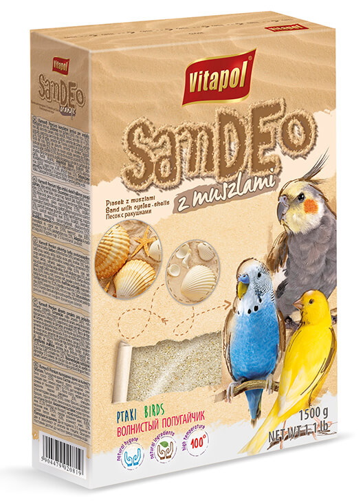 Puuriliiv Vitapol lindudele - merekabid 1,5 kg