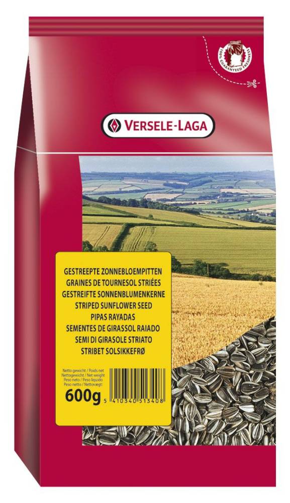 Versele-Laga Sunflowerseeds - Striped  Single seeds 600g