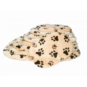 Joey cushion, oval, 64 × 41 cm, beige