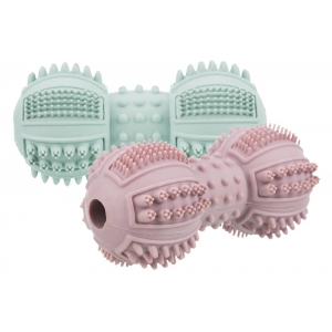 Koera mänguasi Denta Fun dumbbell 9cm rubber