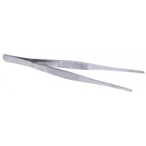 Feeding tweezers, straight, 20 cm