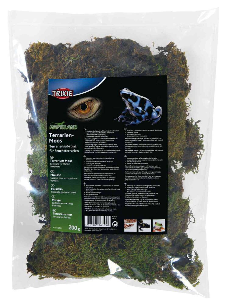 Terrarium moss, substrate for humid terrariums, 200 g