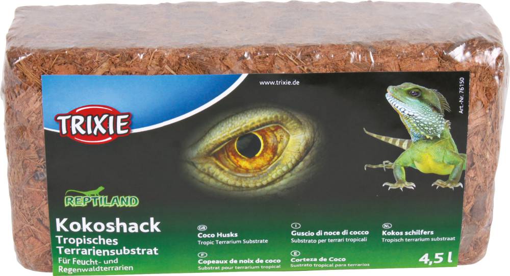 Terrariumi substraat Coco Husks 4.5L