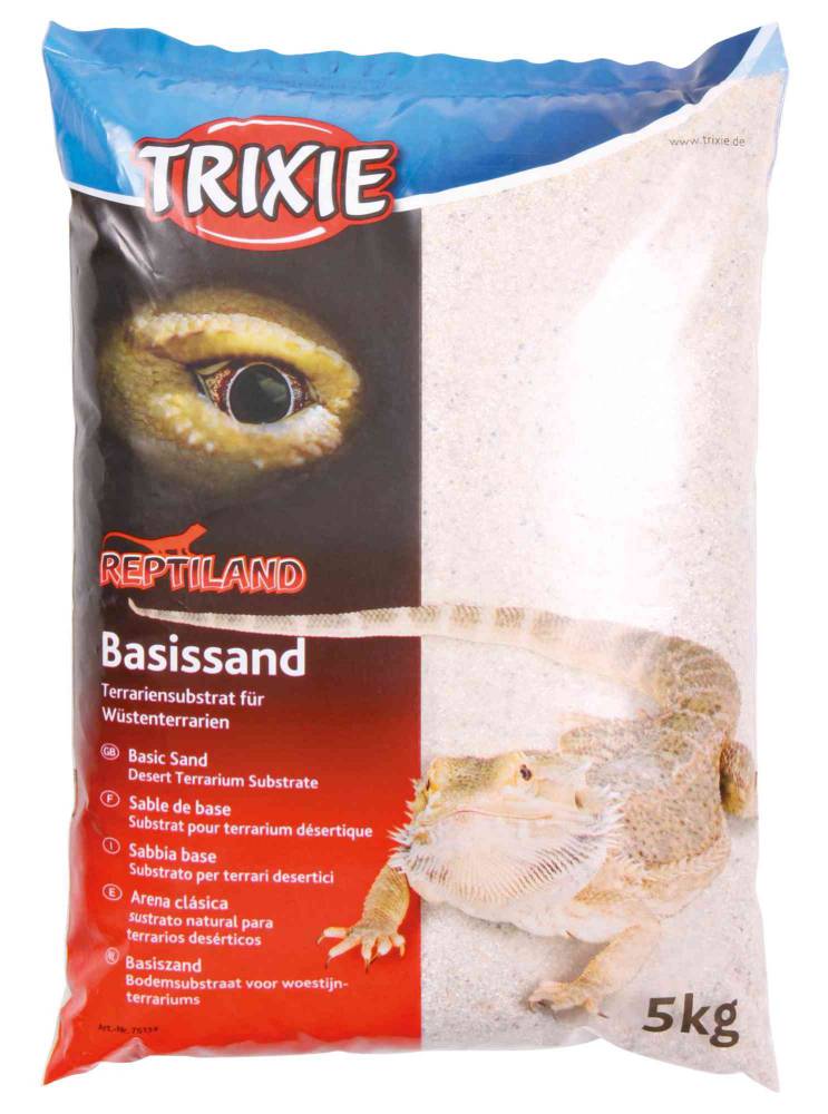 Basic sand for desert terrariums, 5 kg, white