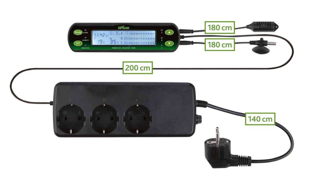 Terraariumi Reptiland Digital Termostat/Hygrostat