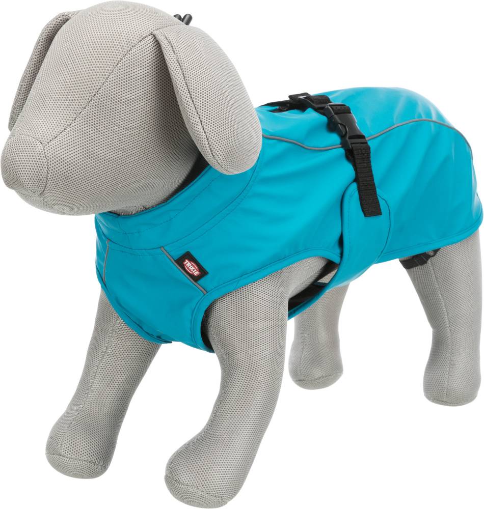 Koera vihmamantel Vimy raincoat, XS: 30 cm, turquoise