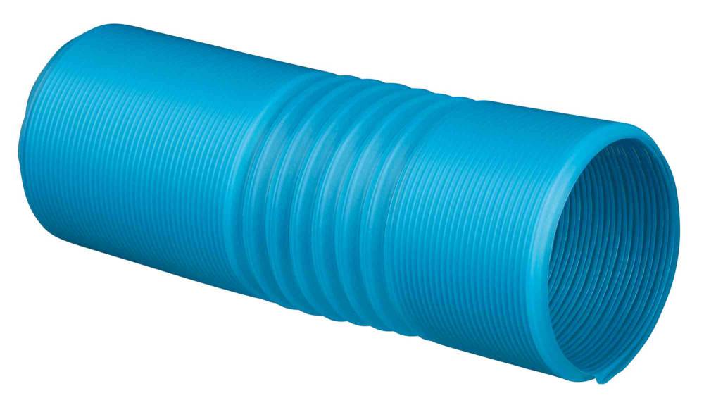 Pull-out play tunnel, rats, plastic, 19–75 cm, turquoise