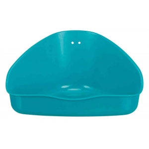 Corner litter tray, 16 × 7 × 12/12 cm