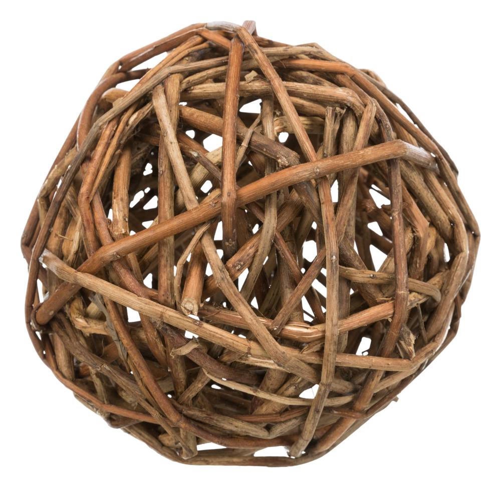 Näriliste mänguasi Wicker ball, ø 13 cm